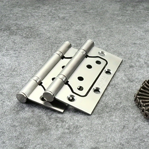 บานพับสแตนเลสแบบไม่มีร่องสำหรับผู้หญิงบานพับทองเหลืองสีดำสปริงแบริ่งเงียบทันสมัยสำหรับประตูห้องน้ำทางเข้ากลางแจ้ง - Product Image 4