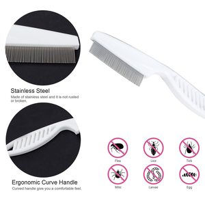 Professional Cute Paw Shape Eco-Friendly Stainless Steel <b>Pet</b> Dog Cat Cleaner <b>Brush</b> Massage One Touch De-shedding Hair Removal - Product Image 3