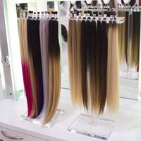 Support de salon de coiffure VONVIK de haute qualité, support en acrylique pour extensions de cheveux
