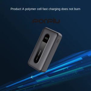 PORPIU 2025 Nouvelle batterie externe ultra-fine 20000 mAh avec câble rétractable, charge ultra-rapide PD22.5W, affichage LED, câble intégré, cadeau idéal - Product Image 5
