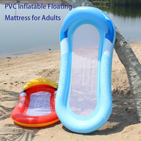 Colchoneta Flotante Inflable de PVC de Alta Calidad con Logotipo Personalizado para Juegos Acuáticos, Colchón Flotante Inflable para Adultos