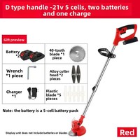 Tondeuse à gazon électrique sans fil en acier inoxydable avec poignée pliable et support OEM pour usage en jardin de villa