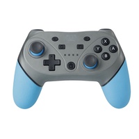 Controlador de juego inalámbrico de doble choque con mango de goma para Switch PC Mobile Android TV box todo en uno