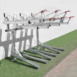 Double Decker Vélo Parking Stand/Empilable Vélo Rack/Deux À Palier Vélo De Stockage Cycles Présentoirs Publicitaires Grand Chargement 10 Capacité - Product Image 4