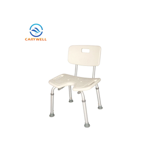 Aluminum Plastic Adjustable Seat Stool Durable U Shaped Bathroom <strong>Bath</strong> <strong>Bench</strong> for Elderly - Product Image 2