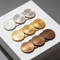 Jetons de jeu d'arcade en métal personnalisés, pièces de monnaie pour machine de divertissement, jetons de jeu avec logo personnalisé