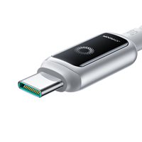 Pour JOYROOM PD 66W Charge rapide 1.2m Type-C Câble Premium Shell Téléphone Résistance au feu Fonction de charge Tresse pour écouteurs