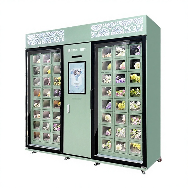Steel Smart 32-inch Touchscreen Full Automatic ADA Compliant Multiple Payment Kiosk Vending Machine with Customized Logo