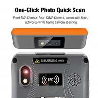 Precio de fábrica directo Android 12 Rugged Smart PDA Handheld Barcode Scanner Colector de datos en stock