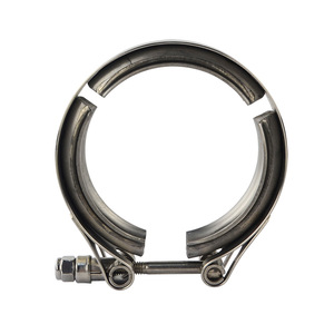 Stainless Steel Hose <b>Clamps</b> 2 2.5 3 3.5 4 Inch Normal <b>Quick</b> Release For Automotive Exhaust Pipes - Product Image 3