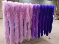 Écharpe en plumes d'autruche pour femme, idéale pour les fêtes à domicile, mariages, décorations de Noël, projets DIY, vêtements, costumes, robes de danse, accessoires de cosplay
