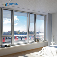Ventanas de PVC de Alta Calidad Personalizadas, Ventanas Abatibles y Giratorias de Estilo Alemán