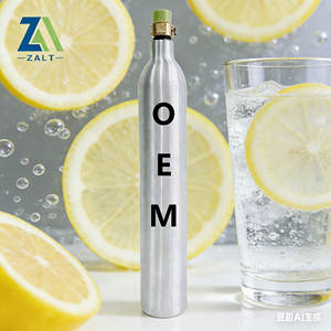 Bouteille de gaz pour soda 0,6 L, écologique, en métal, compatible avec tous les appareils à soda/eau gazeuse à visser - Product Image 4