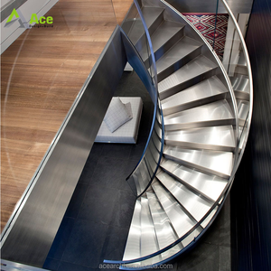 Escalera Curva <span class=keywords><strong>con</strong></span> Apariencia Moderna, Escalera Circular - Product Image 4