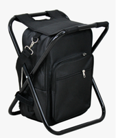 Sac de pêche double épaule en tissu Oxford 600D, en acier inoxydable, écologique, pliable, léger, nouveau design, durable et de haute qualité