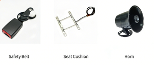 Système d'alarme de ceinture de sécurité pour chariot élévateur, système d'avertissement de sécurité pour chariot élévateur en entrepôt, sécurité de conduite de chariot élévateur - Product Image 6