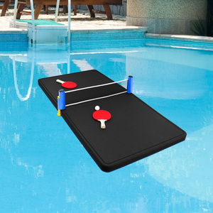 Table de jeu de luxe pour piscine, table de <span class=keywords><strong>ping</strong></span>-<span class=keywords><strong>pong</strong></span> flottante dans l'eau, table à plateau pliable - Product Image 1