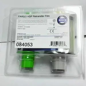 Перенесочная пленка Fargo HDP5000 для принтера карт из ПВХ, 084053 лента, 1500 отпечатки/рулон