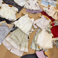 Ventes Directes d'Usine Stock de Vêtements Enfants Styles Mixtes Marque Filles Robe d'Été Décontractée Mixte Bale en Gros