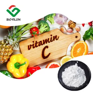 Prix de gros Cristaux de vitamine C Poudre d'acide ascorbique naturel