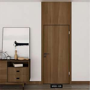 Porte intérieure en bois massif WPC PVC de haute qualité à prix avantageux, design moderne, pré-montée - Product Image 5