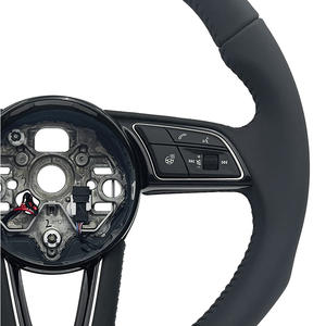 Volant sport à fond plat personnalisé pour <span class=keywords><strong>Audi</strong></span> A3 A6 C7 S4 B9 <span class=keywords><strong>S7</strong></span> A5 B8.5 RS3 SQ5 - Product Image 4