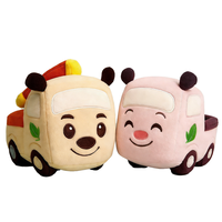 Vente Flash : Figurine en Peluche Courte pour Voiture, Rembourrage en Coton PP Écologique de Haute Qualité, Personnalisée par l'Usine de Poupées JIADA, Unisexe, Âges 2-14+