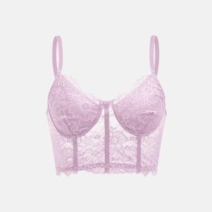 IStapromo Gifts Bustier court en dentelle, effet push-up, style corset vintage, pour soirée, tendance - Product Image 6
