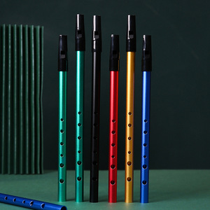 Venta caliente <span class=keywords><strong>flauta</strong></span> irlandesa C/D-tune Piccolo aula enseñanza estudiantes principiante Penny Whistle - Product Image 5