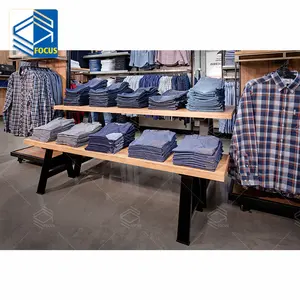 Shop Design Clothing Rack For Store Retail Clothing Store Fixtures Store Furniture Clothing Display Case