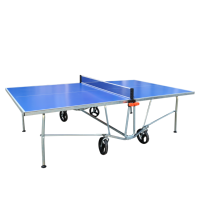 Table de ping-pong pliable, imperméable, durable et portable pour les sports de plein air, la maison, la salle de sport et le fitness