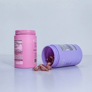 4oz Clear Plastic Food Jar Customize Color Plastic Containers Plastic Jars with Lids - Product Image 3