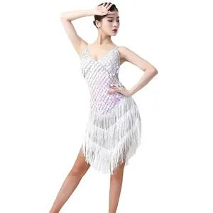 Nuevo Vestido <span class=keywords><strong>de</strong></span> Baile Latino con Flecos y Lentejuelas para <span class=keywords><strong>Mujer</strong></span>, Trajes <span class=keywords><strong>de</strong></span> <span class=keywords><strong>Tango</strong></span>, Samba, Baile <span class=keywords><strong>de</strong></span> Salón, Jazz, <span class=keywords><strong>Ropa</strong></span> <span class=keywords><strong>de</strong></span> Competición, <span class=keywords><strong>Ropa</strong></span> Rave - Product Image 6