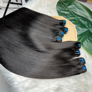 Extensiones de Cabello Humano Virgen Natural con Cutícula Alineada, Cabello Vietnamita de Doble Trama, Grado 12A, Cabello Liso Extremo - Product Image 2