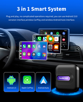 Adaptateur Android Auto sans fil CarPlay Android 11 CarPlay sans fil YouTube Netflix 2G+16G Boîte TV CarPlay AI QCM2290 Quad-core
