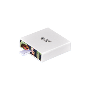 Boîte à bijoux en carton personnalisée pour la Saint-Valentin avec dorure à chaud et pelliculage mat, boîte cadeau artisanale pour ranger montres et colliers - Product Image 4