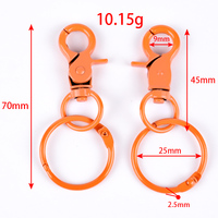 Ivoduff Mehrfarbiger Karabinerhaken-Bindering-Clip Loseblatt-Bindering mit Haken