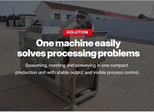 SUN Nueva Máquina Comercial Automática de Tostado Continuo y Saborización para Cacahuetes, Anacardos, Semillas, Nueces Pecanas y Frutos Secos con Aire Caliente - Product Image 2