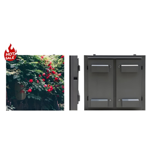 Senqi ngoài trời đầy đủ màu sắc không thấm nước dẫn hiển thị tủ 960x960mm phía sau mở tường Màn hình dẫn P6 TV tường - Product Image 2