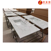 Usine de pierre de Xiamen Comptoir en granit naturel et marbre, comptoir en marbre de quartz nano cristal artificiel du marché américain!