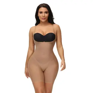 Korset Fajas Mesh Kontrol Perut Membentuk Dewasa Mulus Ramah Lingkungan Pembentuk Korset Womens Bernapas Shapewear Bodysuit