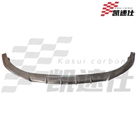 Lèvre de pare-chocs avant en fibre de carbone noire pour Mercedes Benz GLC63 GLC250 300 350 GLC43 AMG Sport Utility 4 portes 2019-2021 GLC SUV Coupé