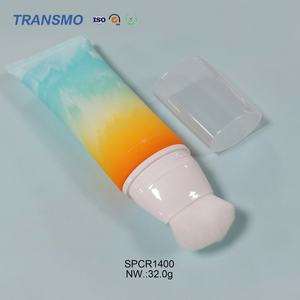 Emballage recyclable pour soins de la peau, flacon d'huile corporelle personnalisé avec brosse, tube de lavage du visage avec brosse en nylon - Product Image 3