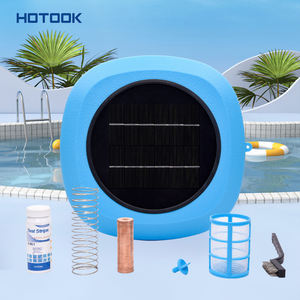 Générateur solaire portable de haute qualité, respectueux de l'environnement, ioniseur de <span class=keywords><strong>piscine</strong></span> résistant aux algues, anode en cuivre, dispositif de purification de l'eau - Product Image 2