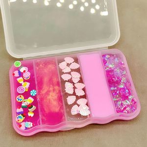 สินค้าใหม่ ดินน้ำมันเด็ก สีม่วง คริสตัล สไลม์หลากสี ของเล่น - Product Image 2