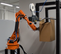 NEWKer Robot à café 6 axes, bras robotique éducatif, mini bras robotique
