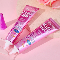 Fard à joues magique changeant de couleur selon la température, du blanc au rose, teinte unique sans nuancier, OEM ODM Marque privée