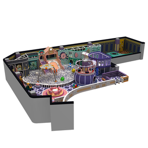 Centre de jeux intérieur pour enfants, trampoline, mur d'escalade, fosse à mousse, aire de jeux commerciale, toboggan, aire de jeux interactive intérieure - Product Image 2