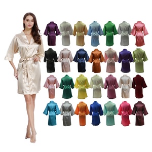 Vestaglie in Raso Personalizzate per Donne, Vendita all'Ingrosso in Vari Colori - Product Image 2