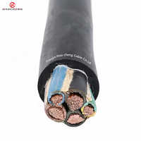 Kabel Fleksibel Berlapis Karet YCW Tahan Lama Tahan Cuaca Tahan Minyak untuk Lokasi Konstruksi